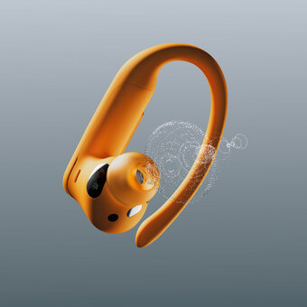 Беспроводные наушники Beats Powerbeats Pro 2, Electric Orange