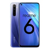 Смартфон Realme 6 4/128GB RU, Blue (Синяя комета)
