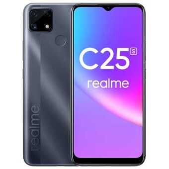 Смартфон realme C25S 4/64 ГБ, water gray