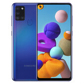 Смартфон Samsung Galaxy A21s 64Gb Синий (Blue)