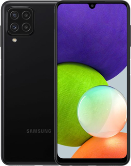 Смартфон Samsung Galaxy A22 4/128GB, черный