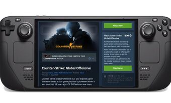 Игровая приставка Valve Steam Deck LCD 512ГБ SSD, без игр, черный