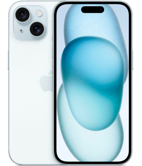 Смартфон Apple iPhone 15 512 ГБ, Dual: nano SIM + eSIM, голубой